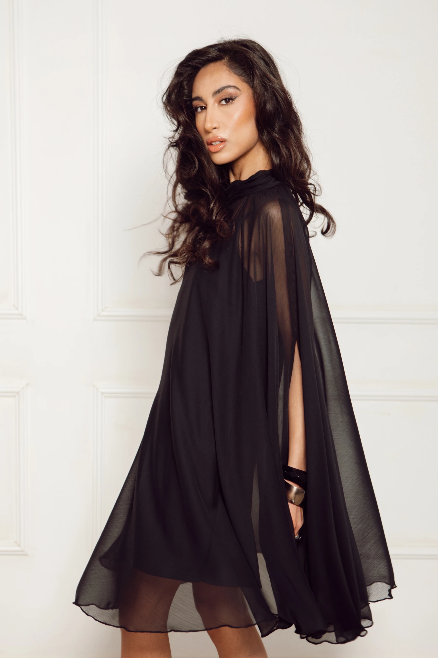 Muslin Salammbô mini dress