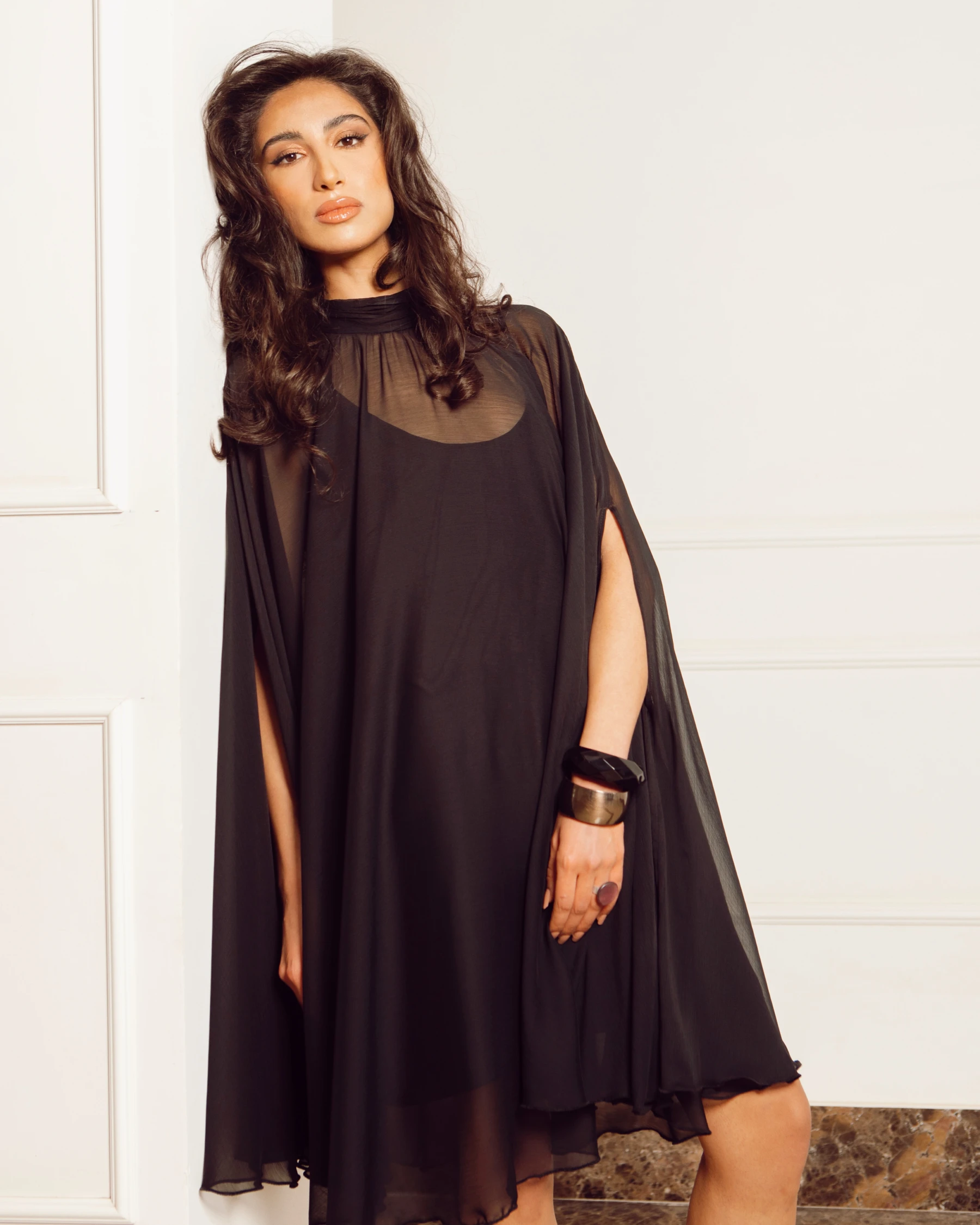 Muslin Salammbô mini dress