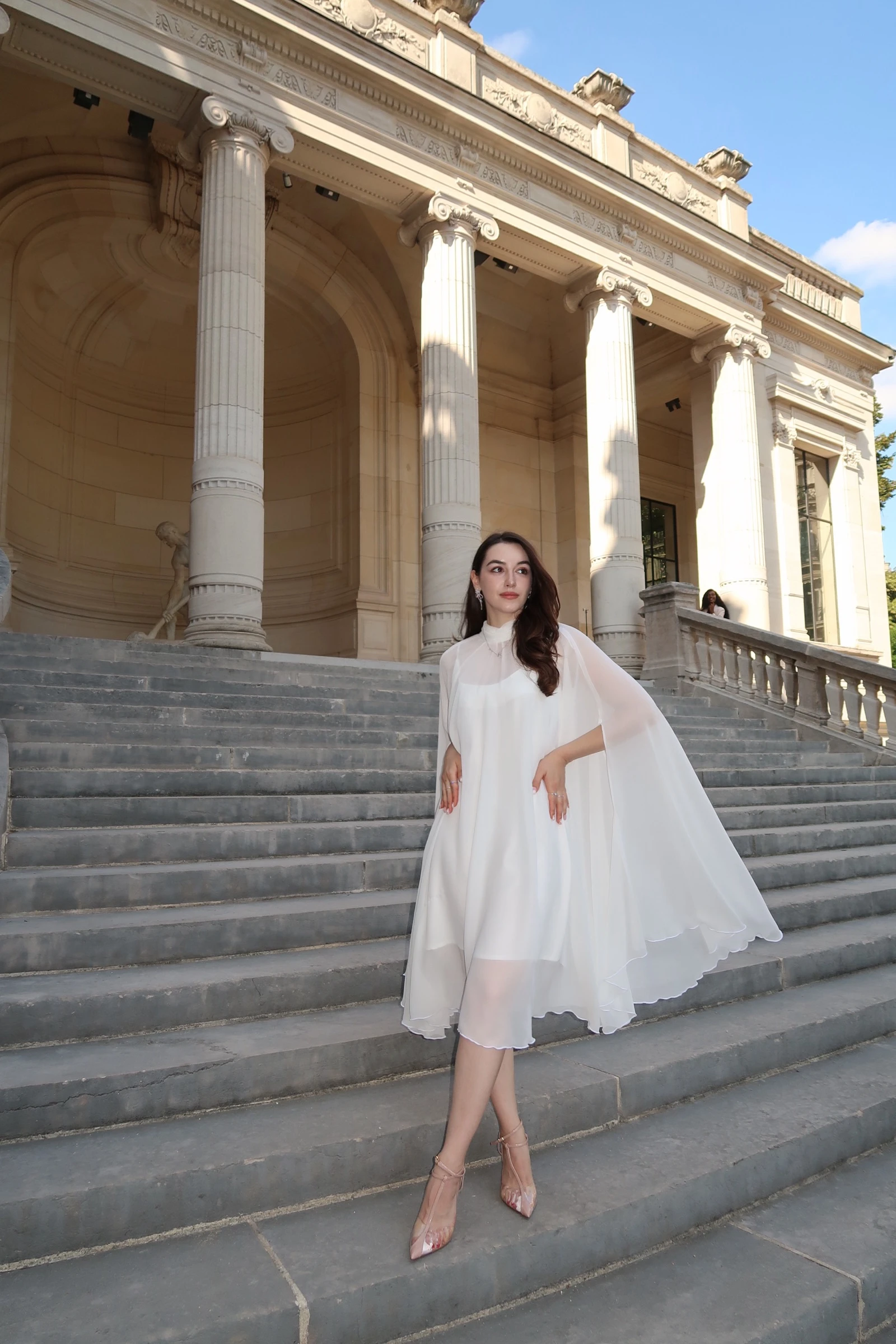 Muslin Salammbô mini dress