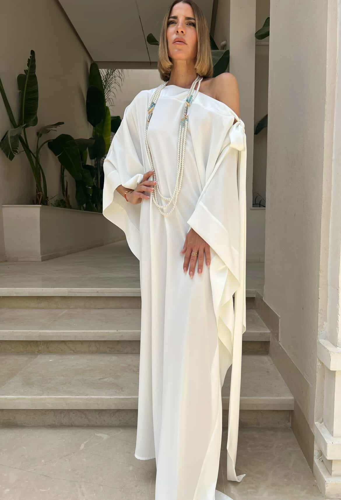 Asia kaftan dress