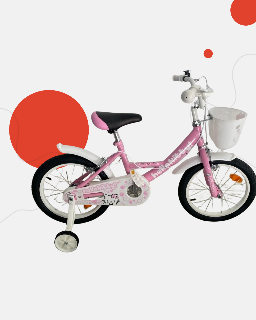 Vélo Hello Kitty 16 pouces – fille