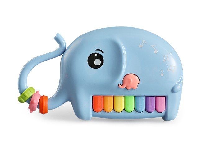 Piano Éléphant Multifonction "Rainbow Keys"