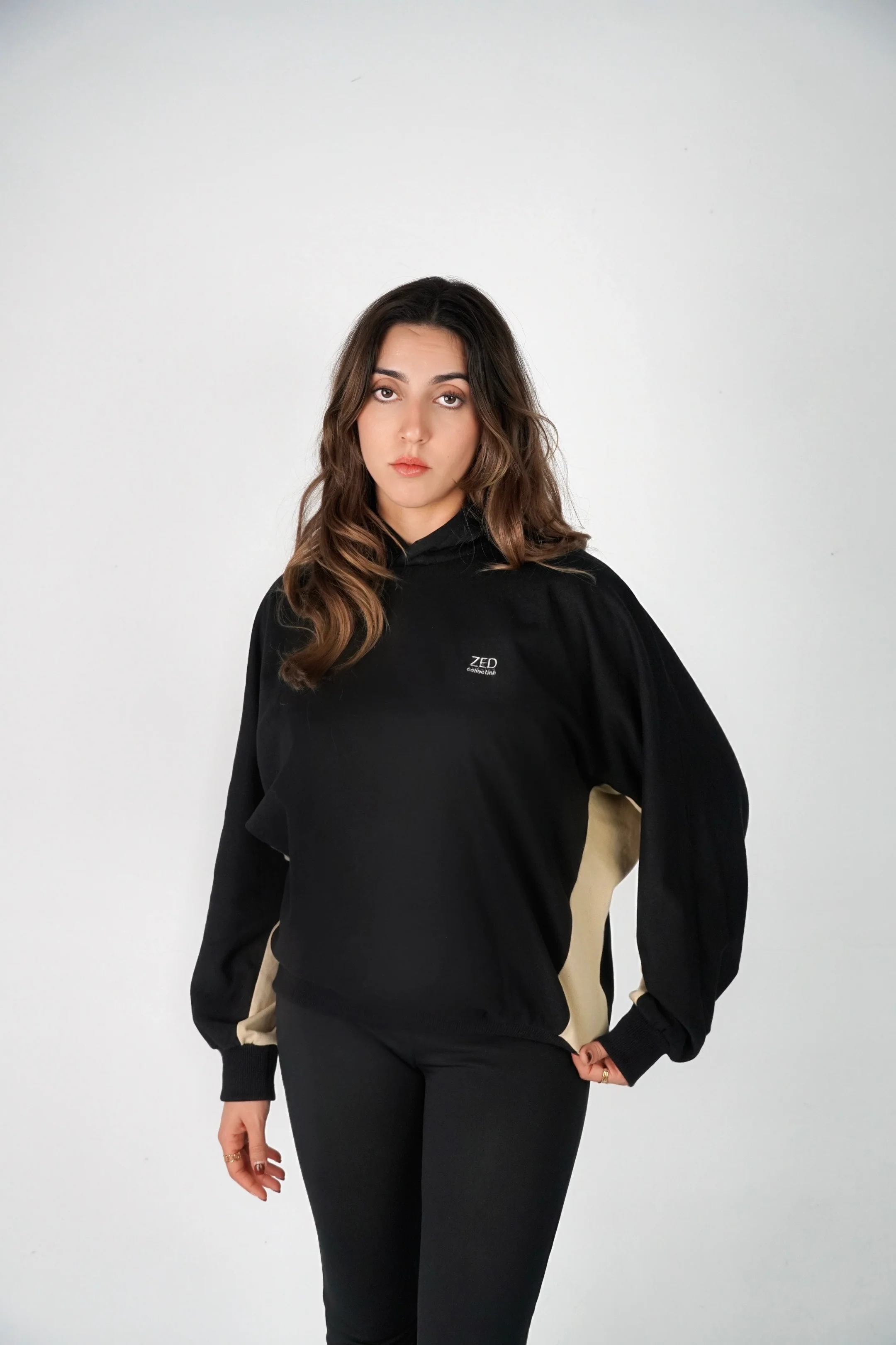 HOOD–01 — The Essential Dual-Tone Hoodie