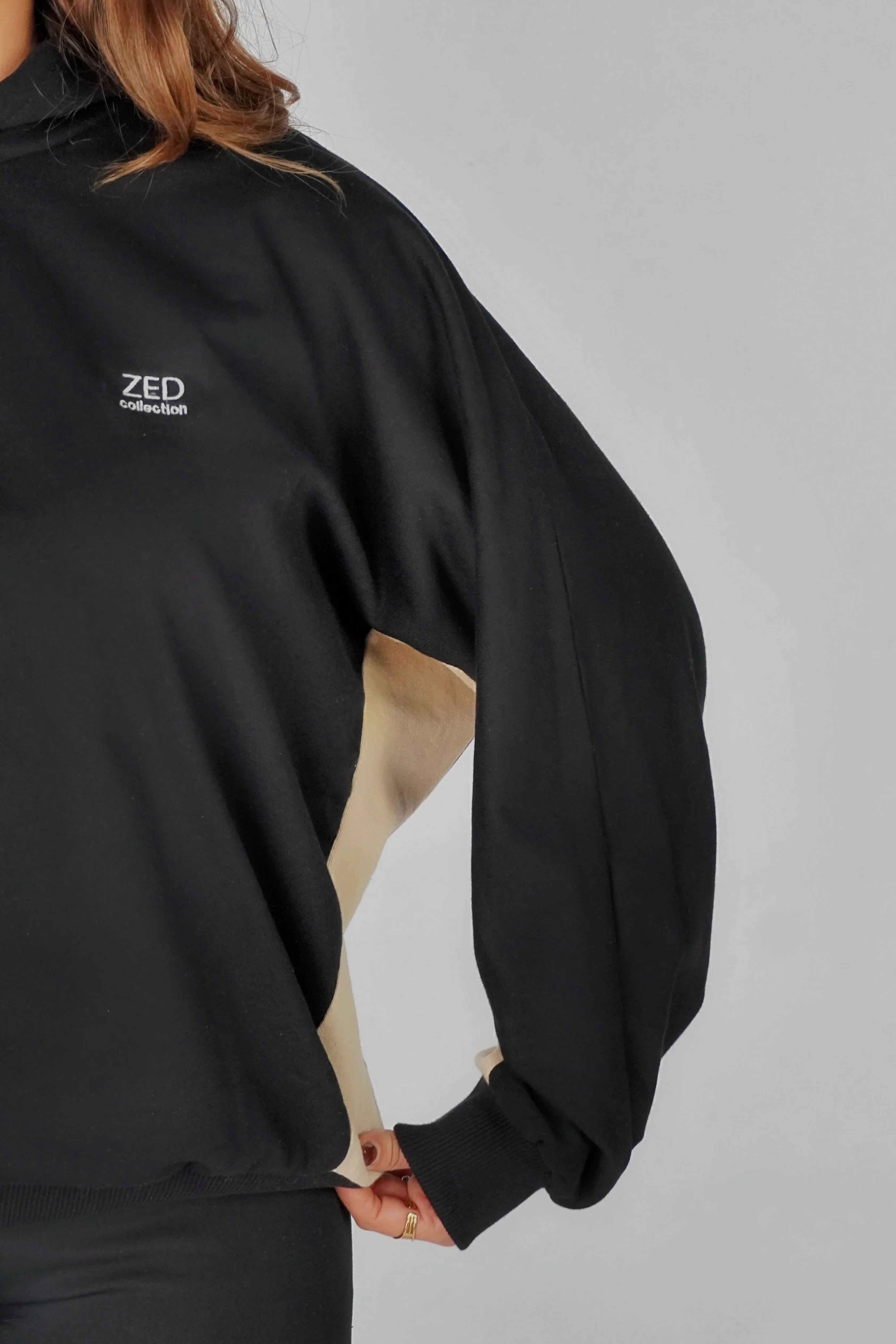 HOOD–01 — The Essential Dual-Tone Hoodie