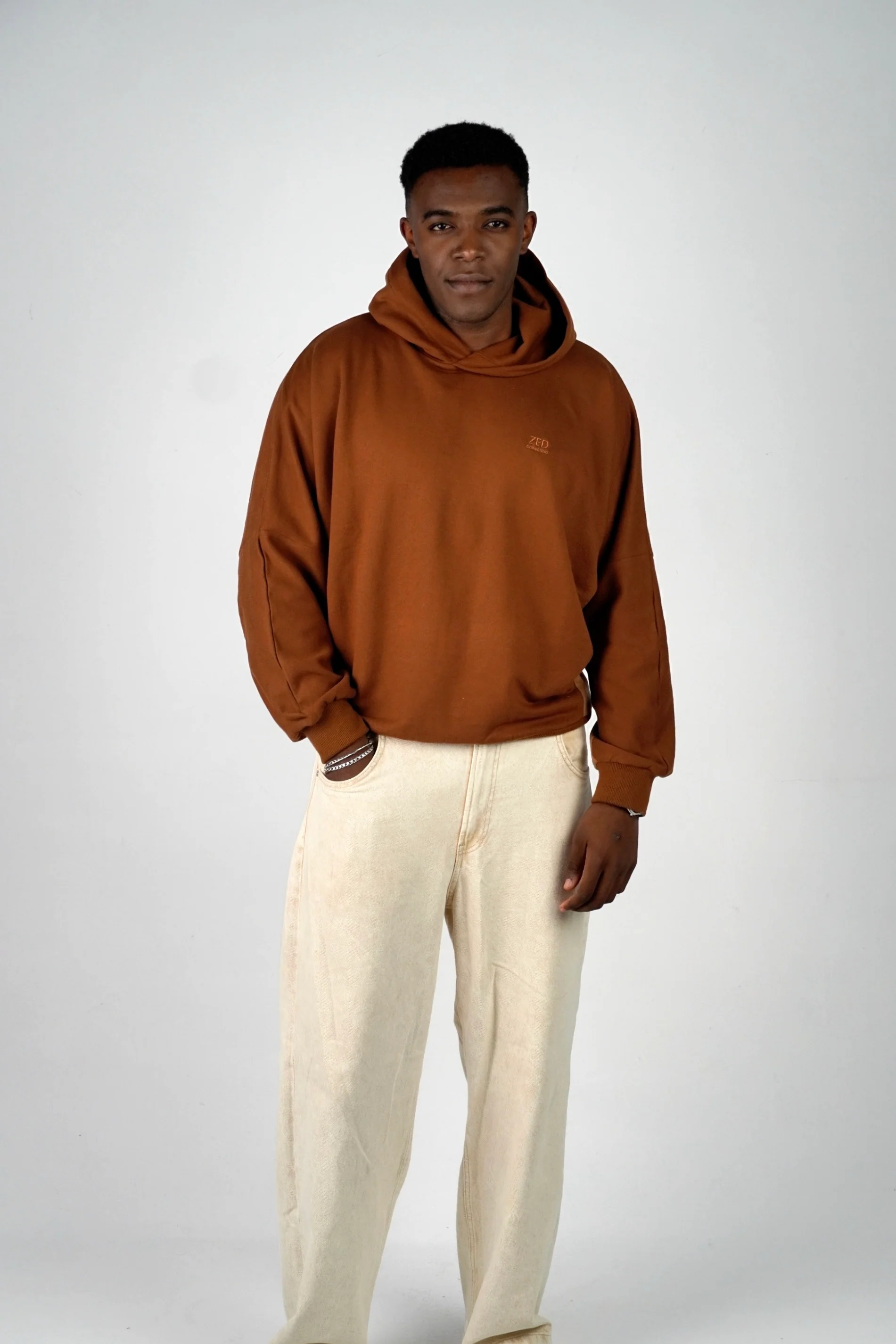 HOOD–01 — The Essential Dual-Tone Hoodie